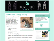 Tablet Screenshot of holistictouchtherapy.com